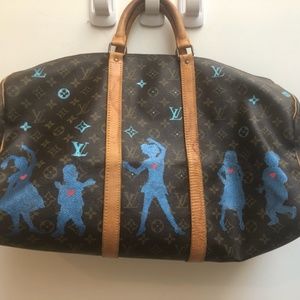 Louis Vuitton Weekender Customized bag